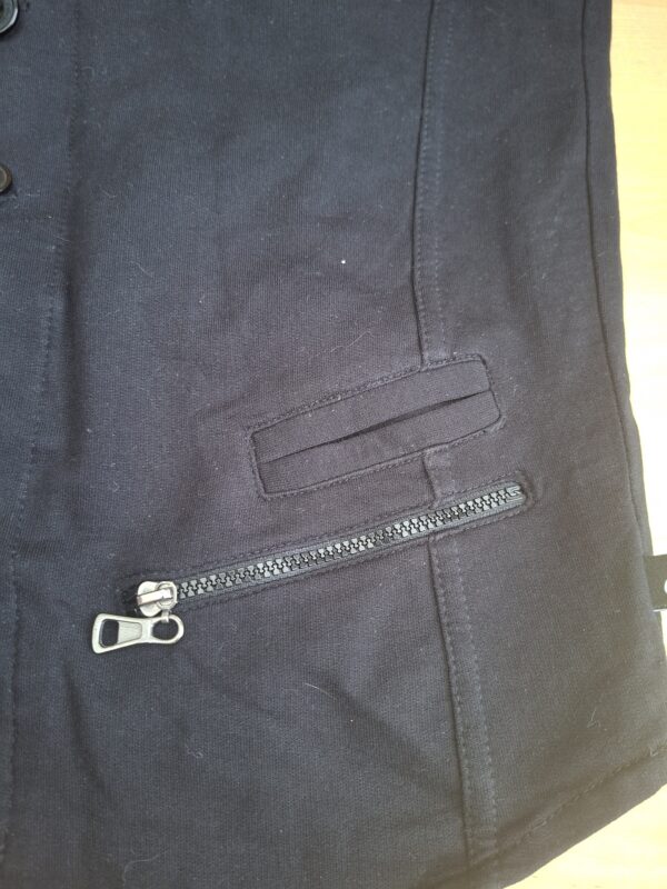 C We Do Not Obey Dresscodes gilet zwart 100% katoen maat L