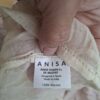 Anisa Spain boho jurk lichtroze/zalm paisley print gouden