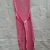 Giorgia roze ribgebreide one-shoulder jurk bindlinten S/M nieuw met label