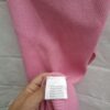 Giorgia roze ribgebreide one-shoulder jurk bindlinten S/M nieuw met label