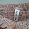 20260606_143342 New Collection gesmockt mini jurkje oud roze pofmouwen off shoulder