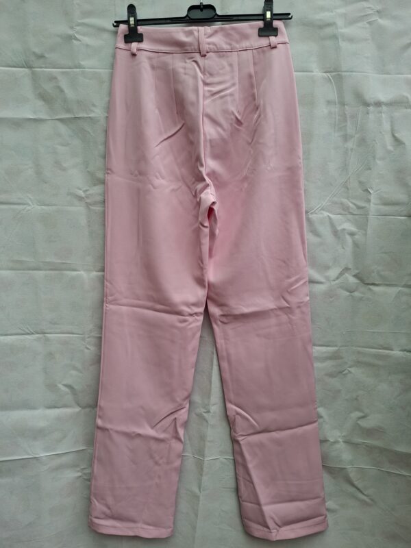 20260606_143948 Eight Paris Tess pantalon roze wide leg hoge taille maat S nieuw