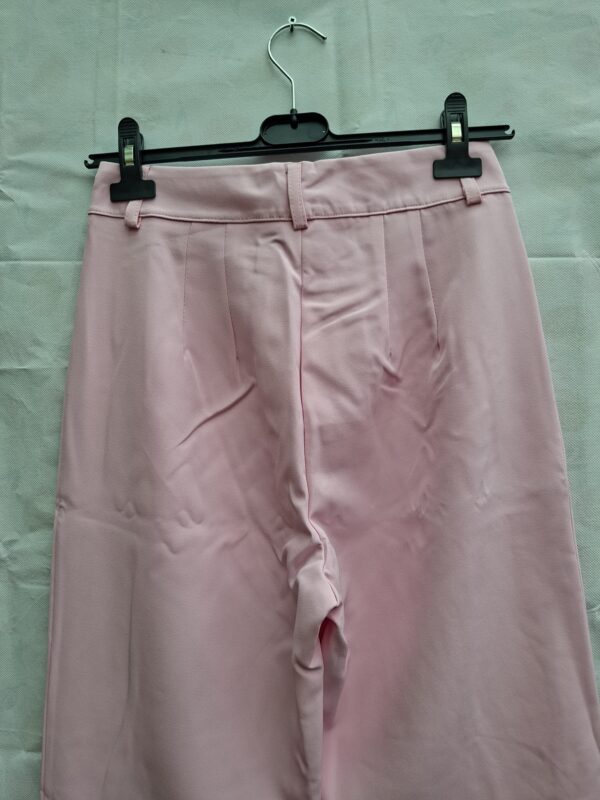20260606_143952 Eight Paris Tess pantalon roze wide leg hoge taille maat S nieuw