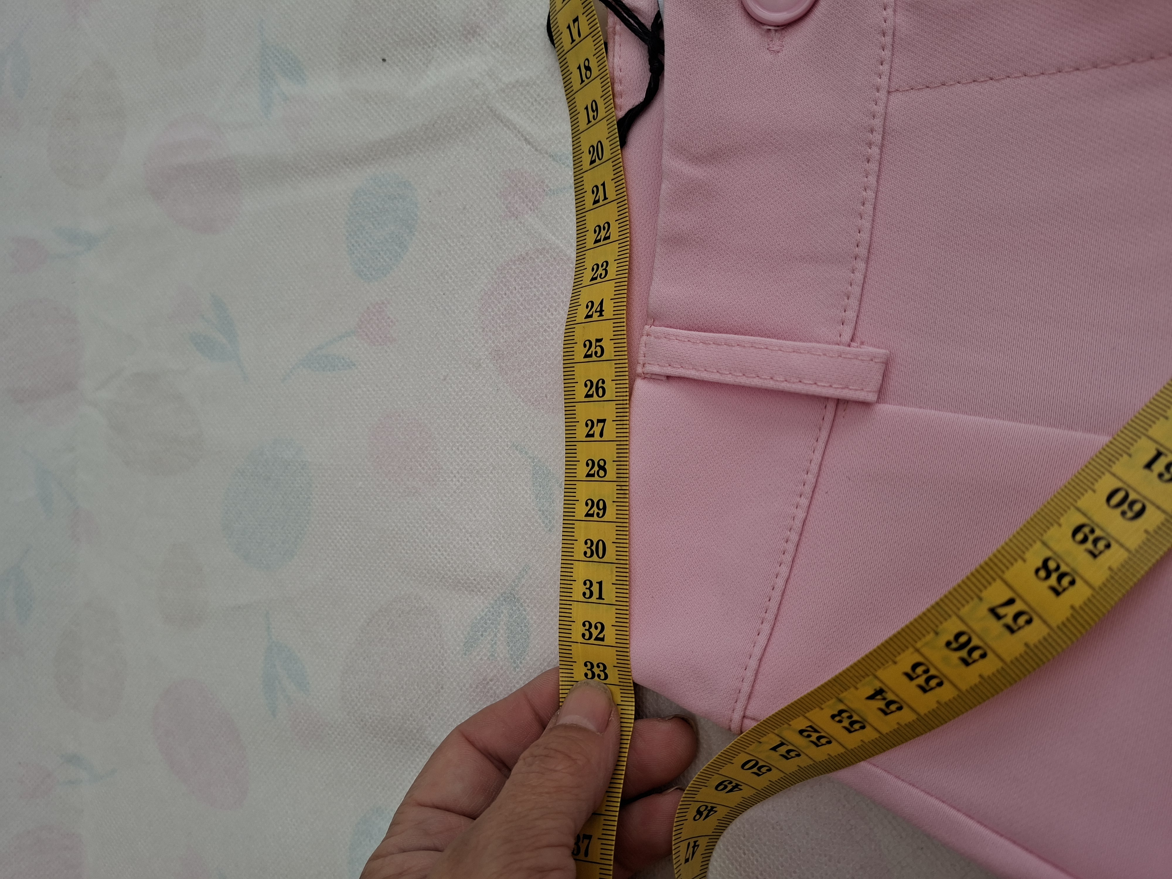 20260606_144047 Eight Paris Tess pantalon roze wide leg hoge taille maat S nieuw