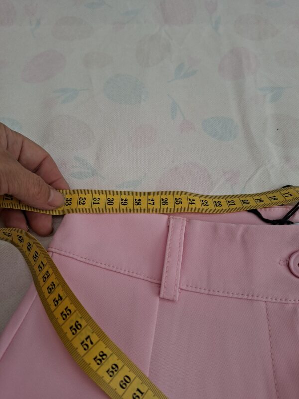 20260606_144048 Eight Paris Tess pantalon roze wide leg hoge taille maat S nieuw