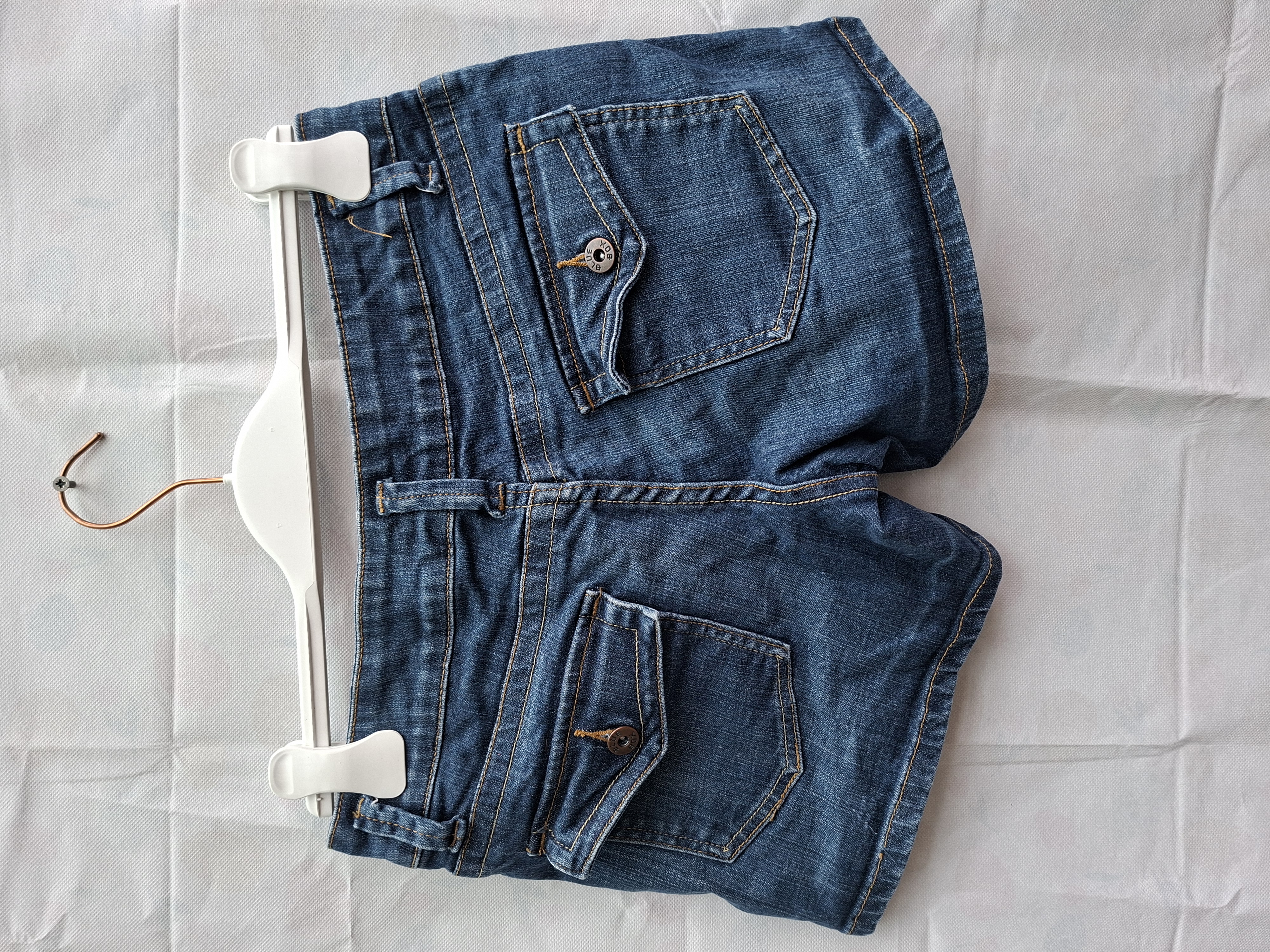 20260609_162616 Blue Box Fashion Denim Short Middenblauw