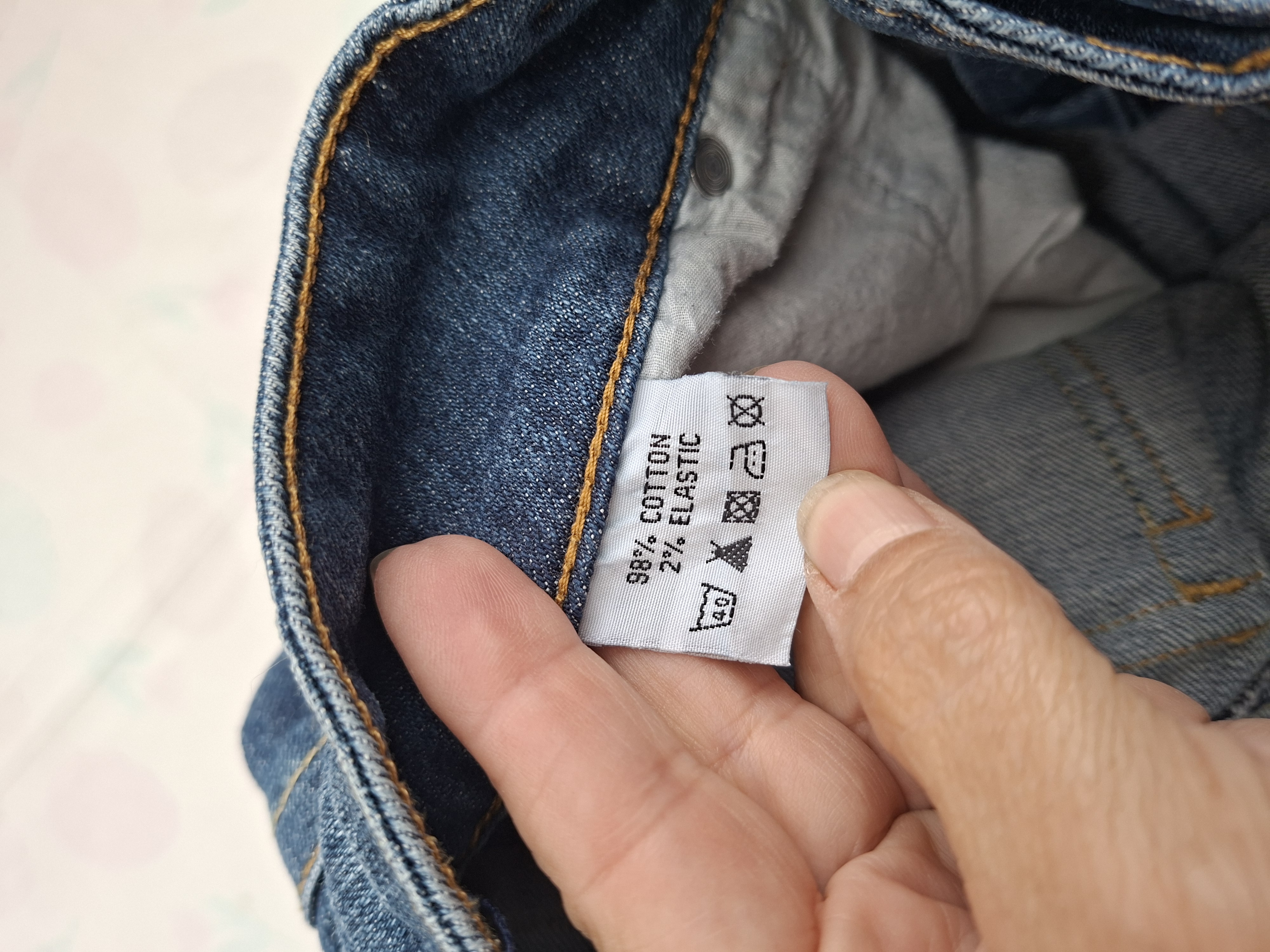 20260609_162719 Blue Box Fashion Denim Short Middenblauw