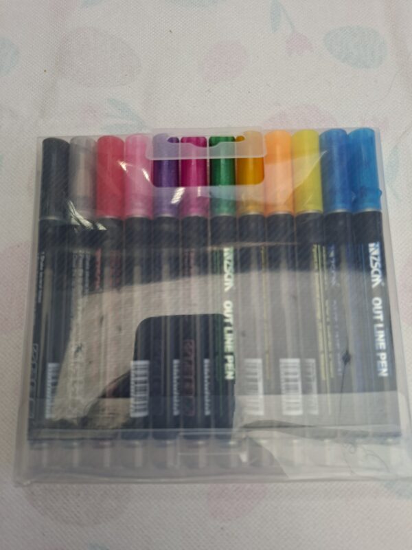 20260610_164050 ZSCM Outline Pen set 12 kleuren, nieuw in verpakking