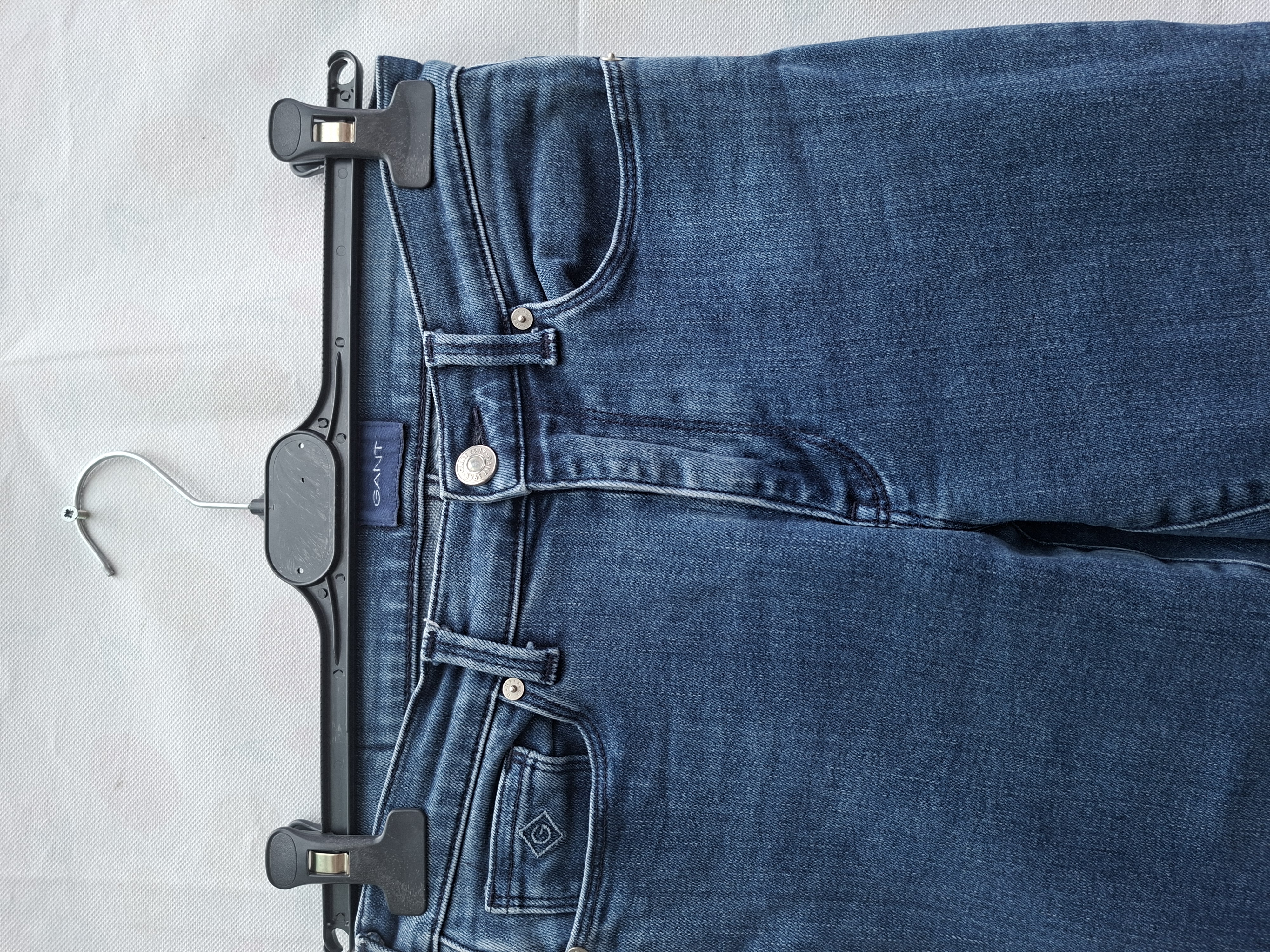20260704_171748 GANT Dames Skinny Jeans Blauw W26/L30 Stretch Denim