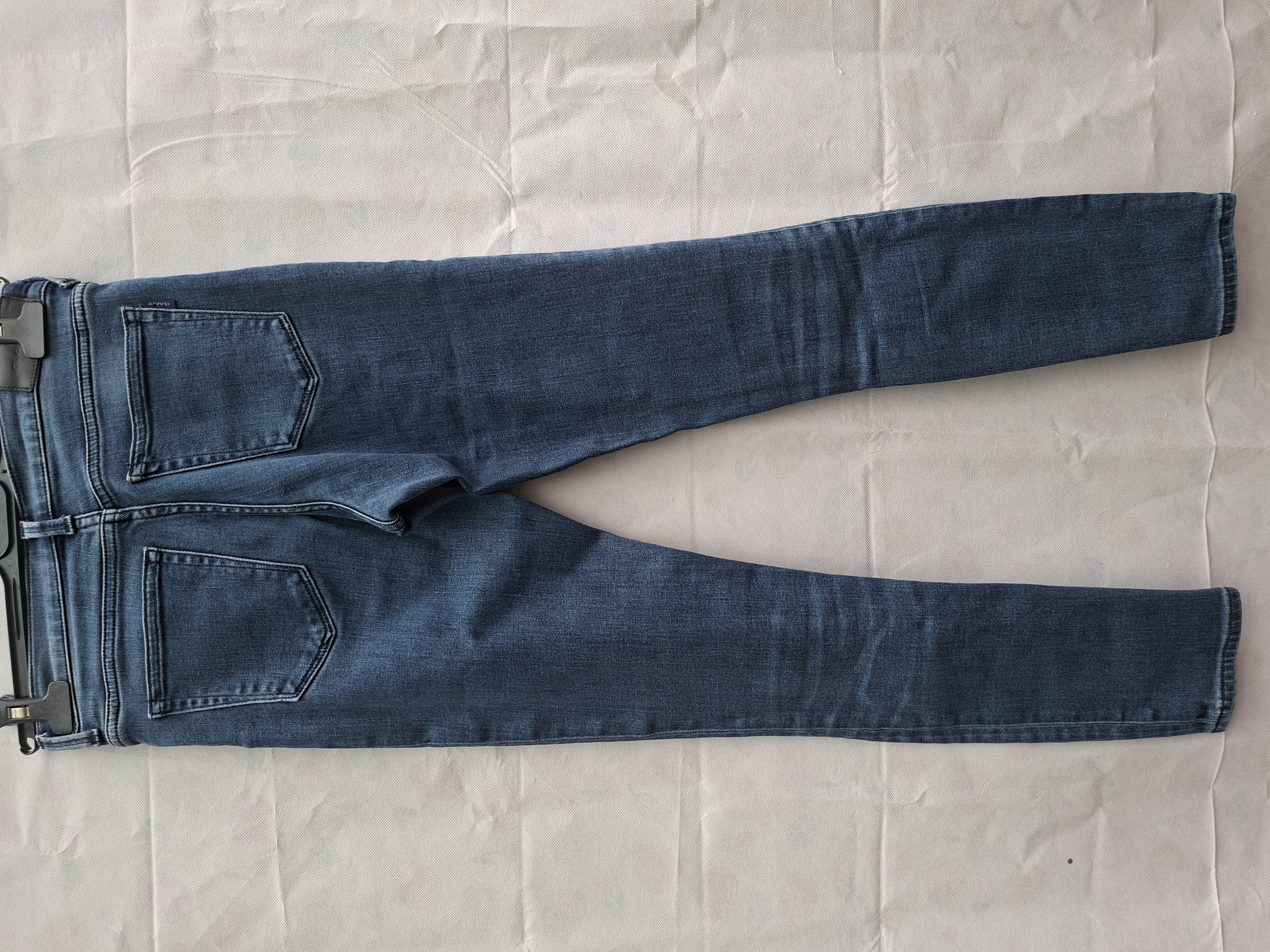 20260704_171759 GANT Dames Skinny Jeans Blauw W26/L30 Stretch Denim