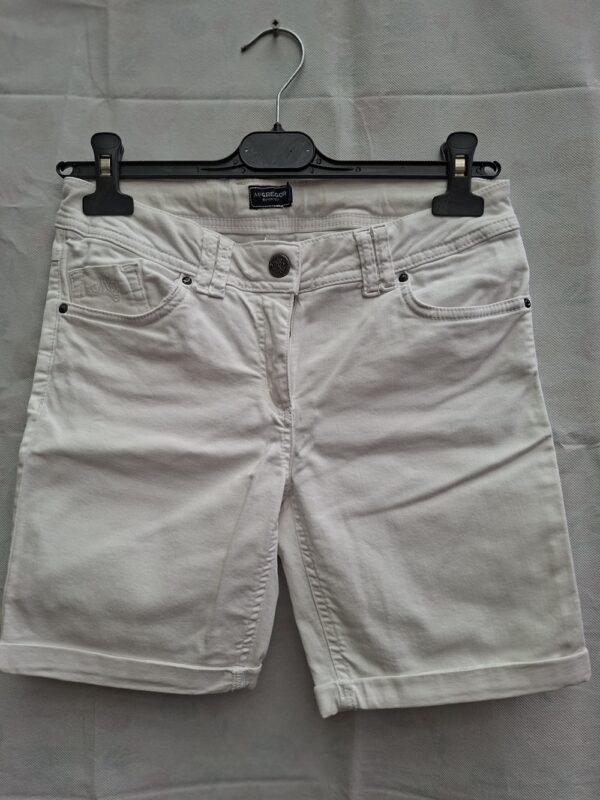 20260704_172052 McGregor Witte Denim Short Stretch Maat 164 / 14Y