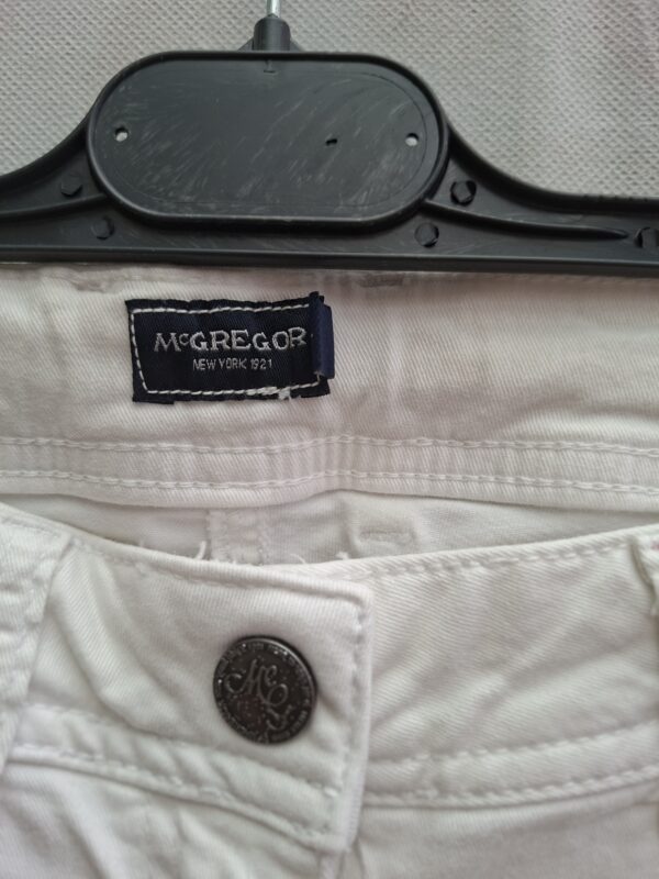 20260704_172100 McGregor Witte Denim Short Stretch Maat 164 / 14Y