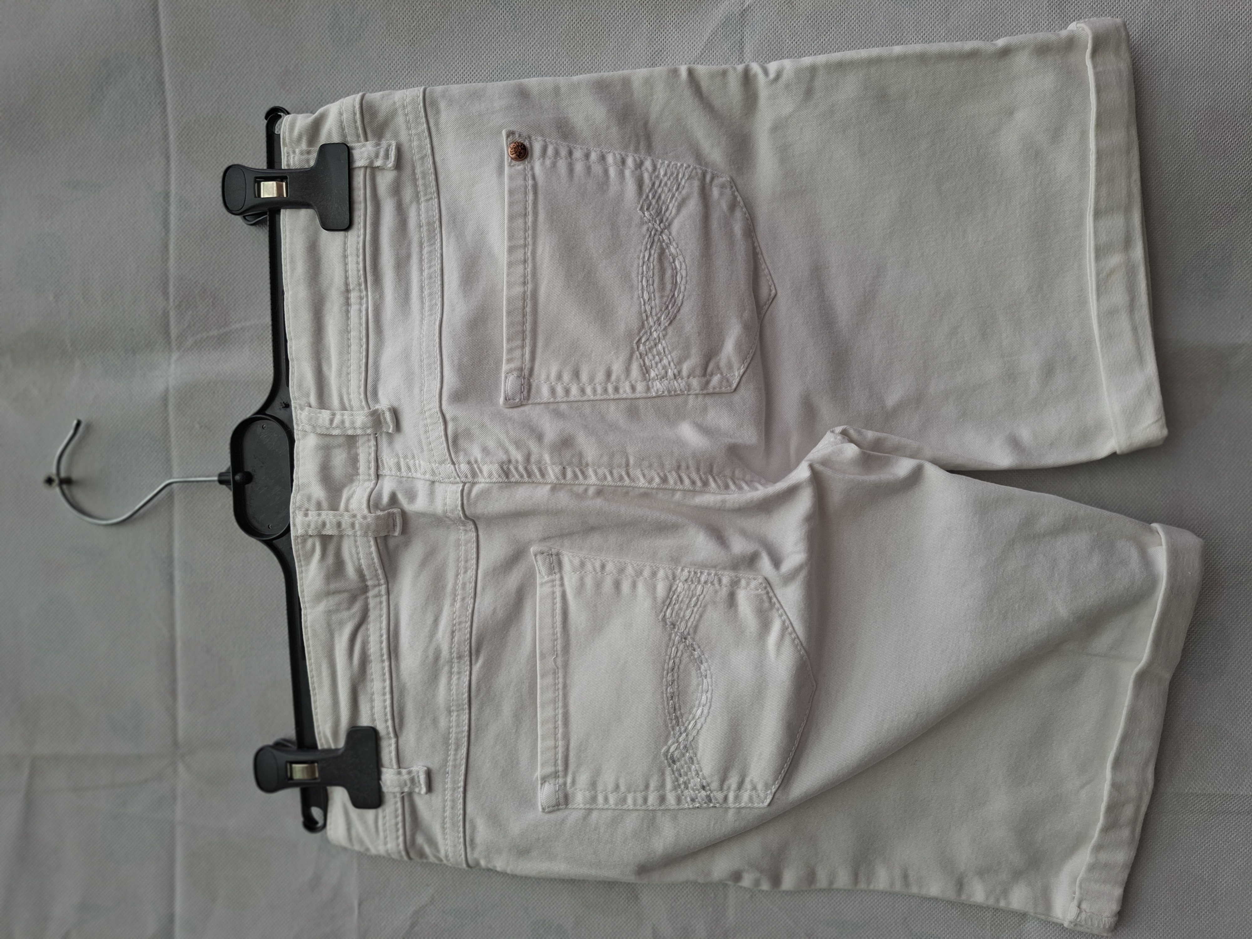 20260704_172106 McGregor Witte Denim Short Stretch Maat 164 / 14Y