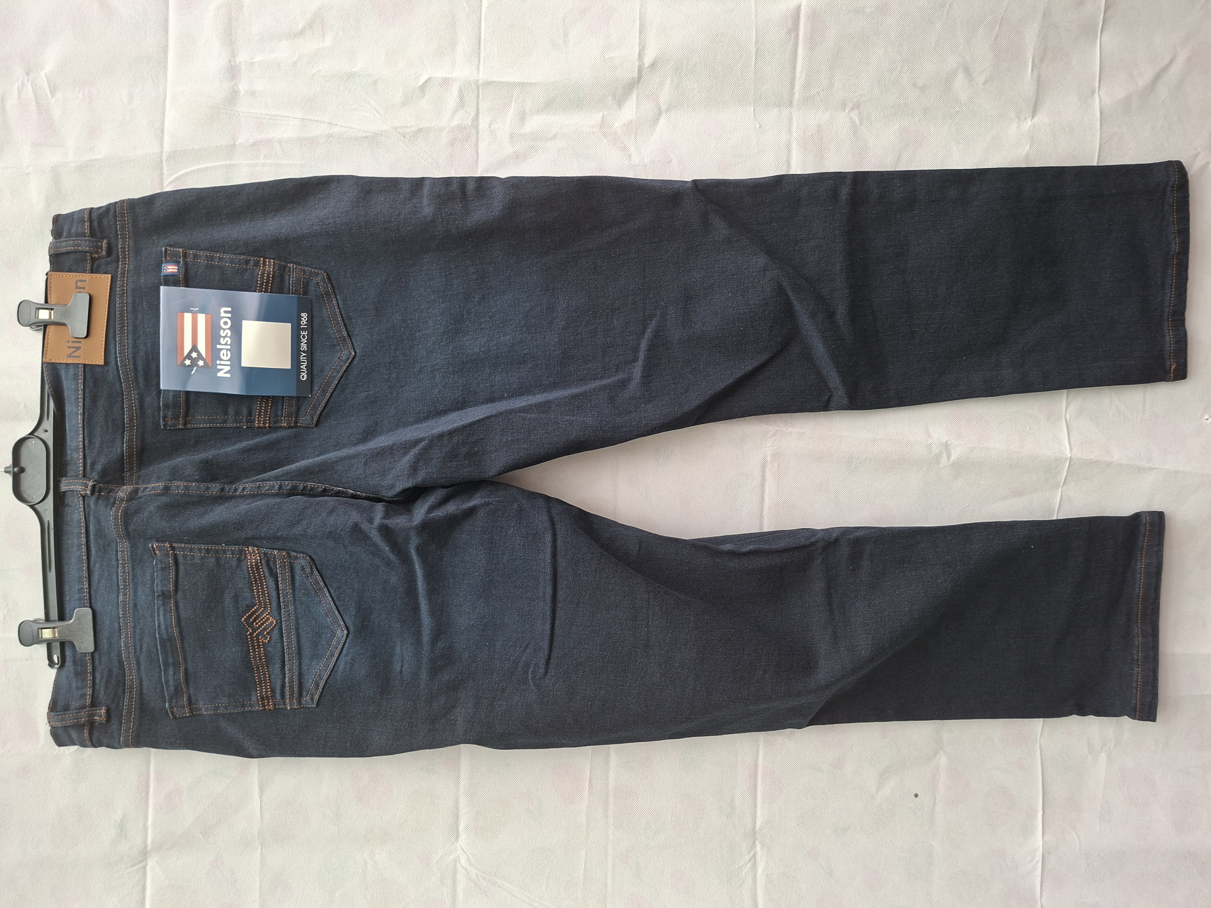 20260704_172319 Nielsson Stretch Heren Jeans Donkerblauw W38/L32 Nieuw met Kaartje