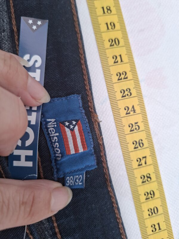 20260704_172400 Nielsson Stretch Heren Jeans Donkerblauw W38/L32 Nieuw met Kaartje