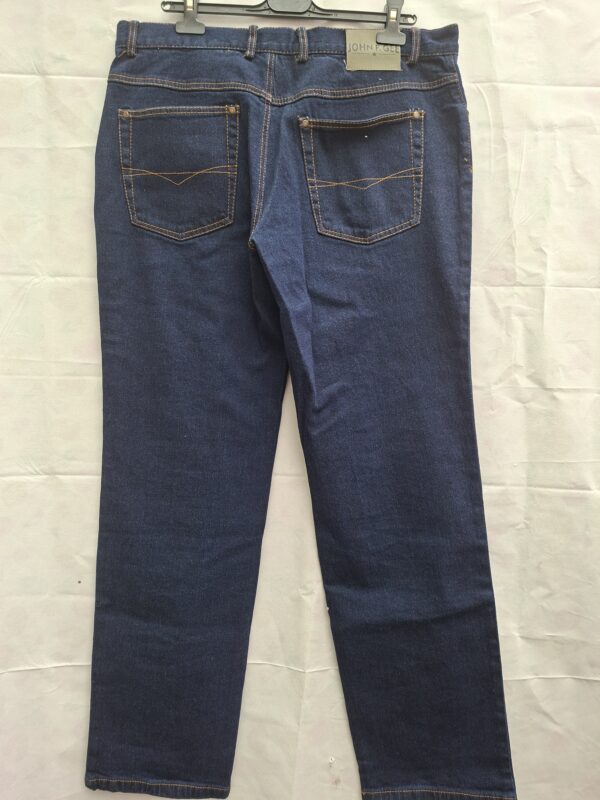 20260704_172639 John F. Gee Heren Stretch Jeans Donkerblauw Maat 54