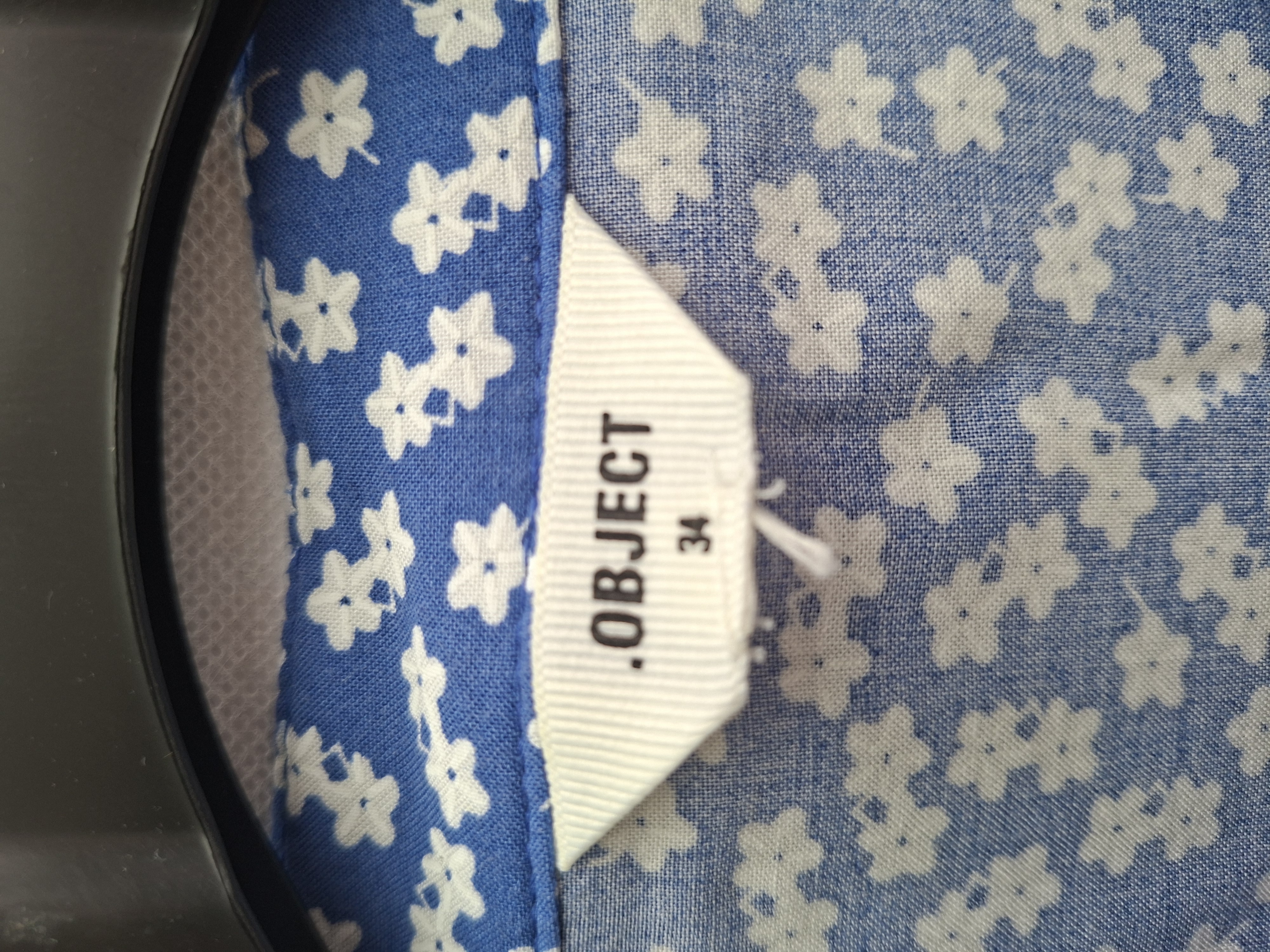 OBJECT Blousejurk met bloemenprint – Maat 34 (XS)