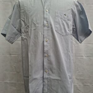 Lacoste Heren Overhemd Korte Mouw Lichtblauw XL (42)
