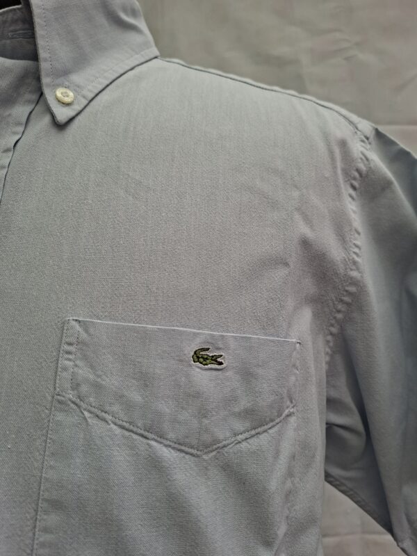 20260704_173851 Lacoste Heren Overhemd Korte Mouw Lichtblauw XL (42)