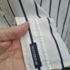 20260704_174256 McGregor Heren Overhemd Korte Mouw Wit Navy Gestreept Maat L